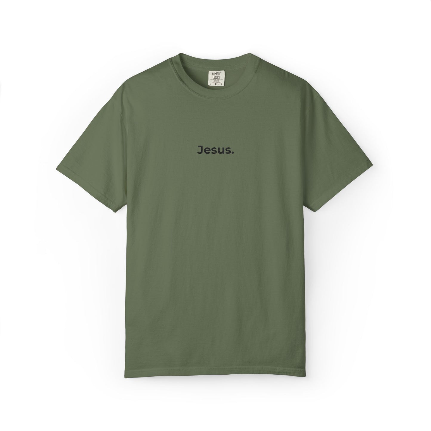 Jesus. Embroidered T-Shirt